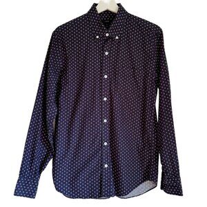 J. Crew Men’s Casual Cotton Slim Button Down Shirt Medium A5364